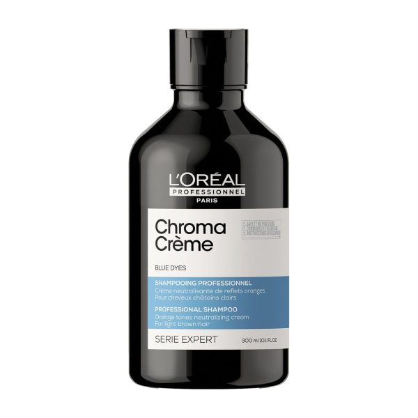 Champú Chroma Crème: Corrige y cuida el color con profesionalismo. Pigmentos para neutralizar reflejos cálidos. Resultados inmediatos.